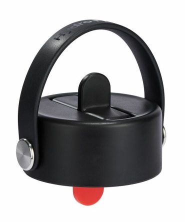 Wide Mouth Flex Straw Cap - Black