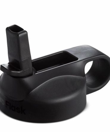 Wide Mouth Straw Lid - Black